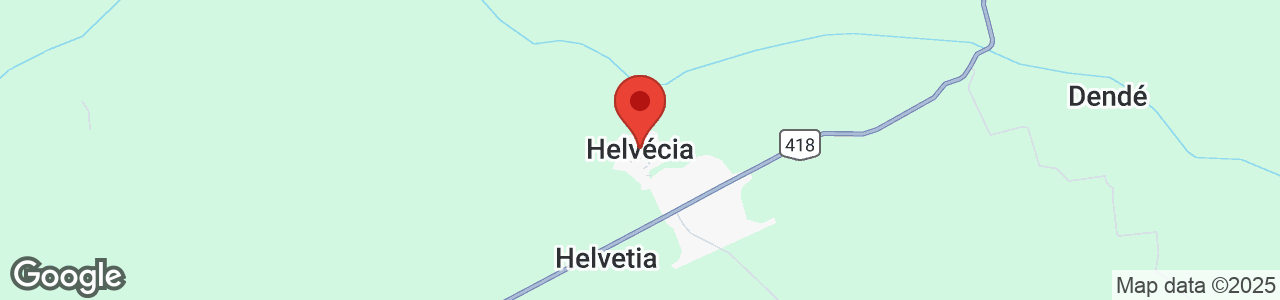 Map of Helvécia