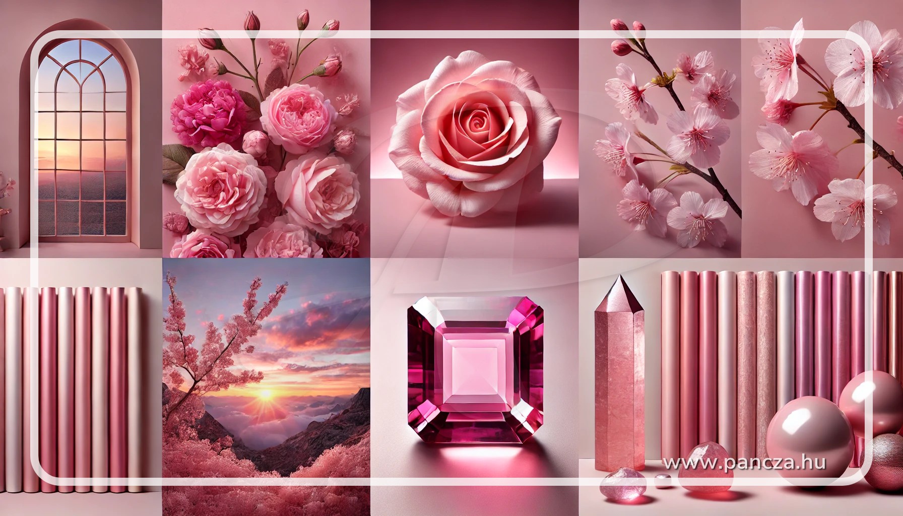 pink szín