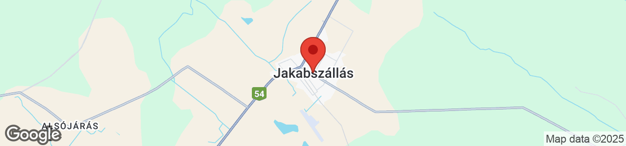 Map of Jakabszállás