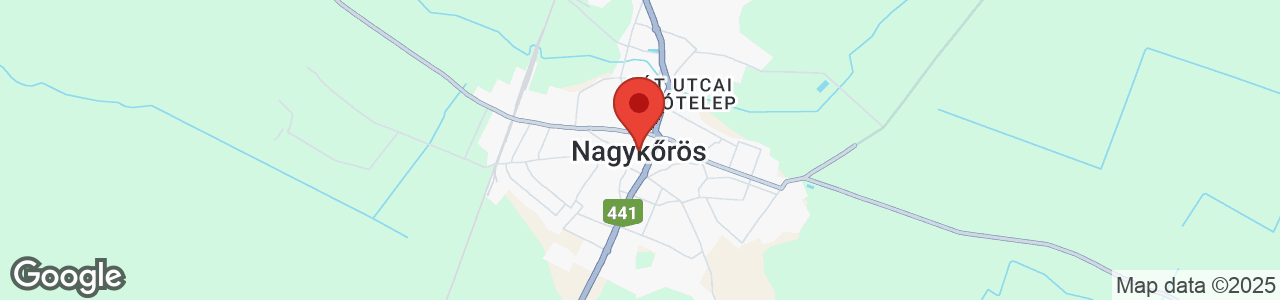 Map of Nagykőrös
