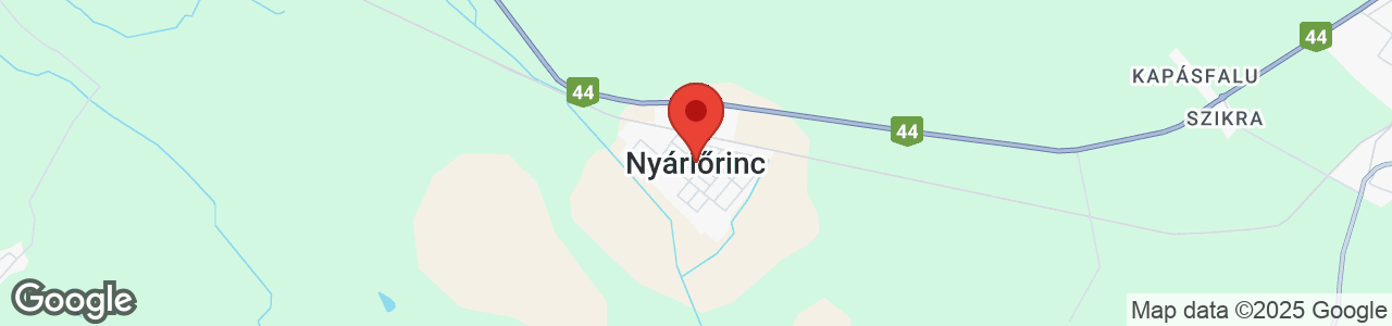 Map of Nyárlőrinc