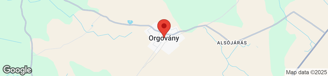 Map of Orgovány
